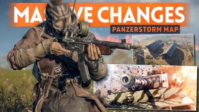 PANZERSTORM MAP MASSIVE IMPROVEMENTS & BIG CHANGES! - Battlefield 5 (Lightning Strikes Patch Update)