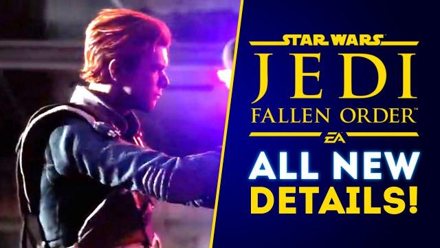 Star Wars Jedi Fallen Order ALL NEW DETAILS! Large Creatures Teased?! Non-Linear Experience!