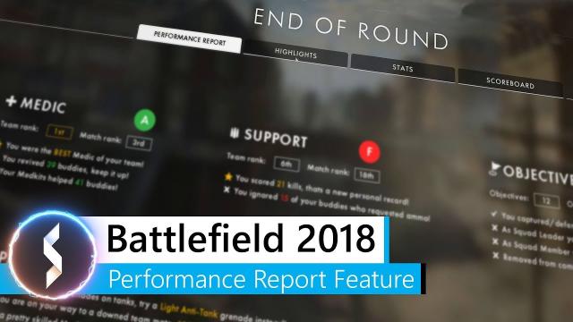 Battlefield 2018 Concept: Performance Reports