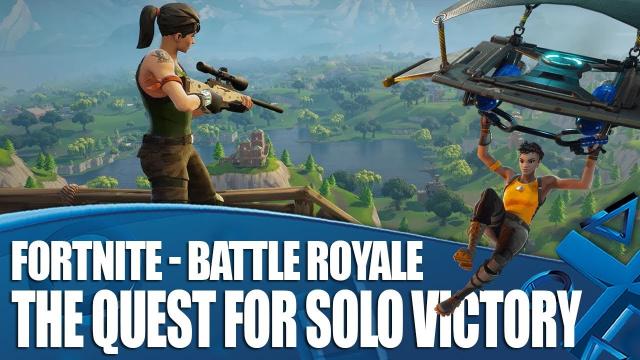 Fortnite Battle Royale - The Quest For Solo Victory Royale
