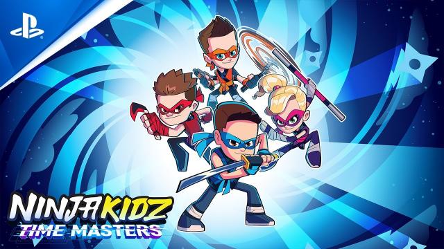 Ninja Kidz Time Masters - Official Trailer | PS5 & PS4 Games