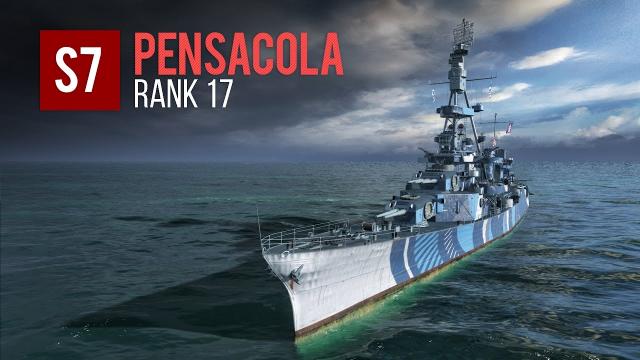 Rank Battles: Pensacola Rank 17 - World of Warships Special EP 7