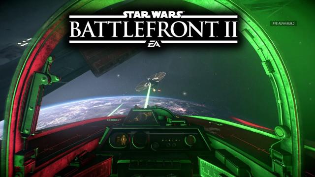 Star Wars Battlefront 2 - Ultra Realistic Space Battles! First Person No Hud Gameplay!
