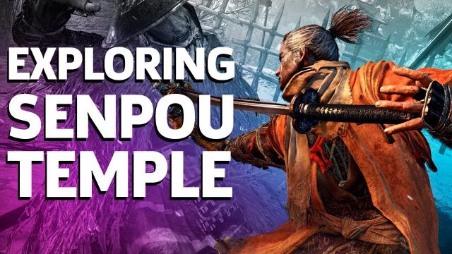 Sekiro: Shadows Die Twice - Bloody Combat Inside Senpou Temple