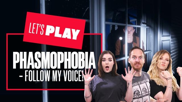 Let's Play Phasmophobia - GHOSTS CAN HEAR US NOW?! PHASMOPHOBIA PC GAMEPLAY