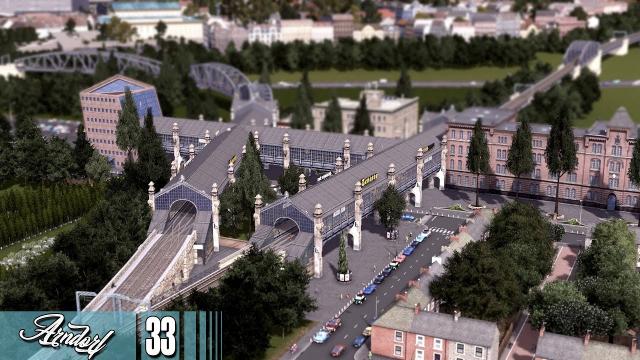 Cities Skylines: ARNDORF - The Double Train Station Lumburg #33