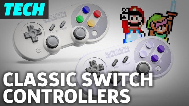 SNES Style Controllers For Nintendo Switch: 8bitdo SF30 Pro And SN30 Pro