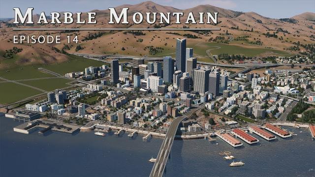 Tourist District - Cities Skylines: Marble Mountain EP 14