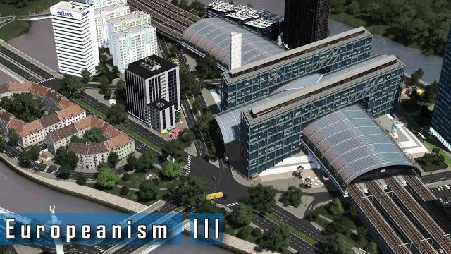 Cities: Skylines - E u r o p e a n i s m : III - Trams and modern development experimentation