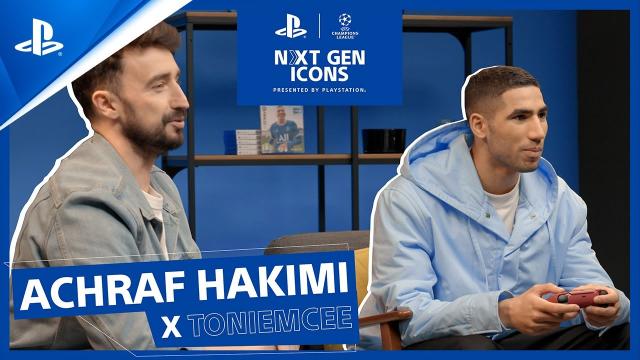 #UCL Next Gen Icons feat. PSG's Achraf Hakimi | PS5