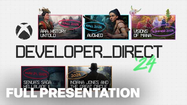 Xbox Developer Direct 2024 Full Presentation