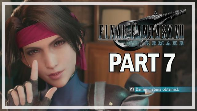 Final Fantasy 7 Remake Let's Play Part 7 - Ghosts (Gameplay & Commentary)