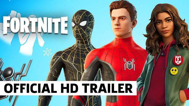 Fortnite Winterfest Trailer - Featuring Spiderman