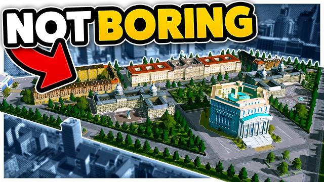 How to Fix a Boring Neighborhood! — Cities: Skylines - Plazas & Promenades (#12)