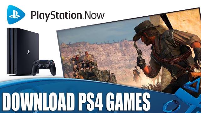 PlayStation Now - Now You Can Download PS4 Games!