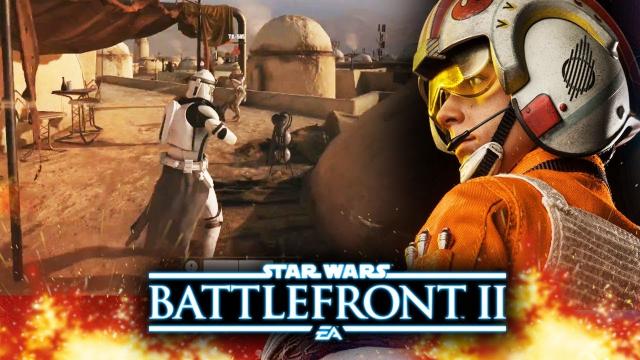 Star Wars Battlefront 2 - New Arc Trooper Gameplay! Rebel Pilot Reinforcement Leak!