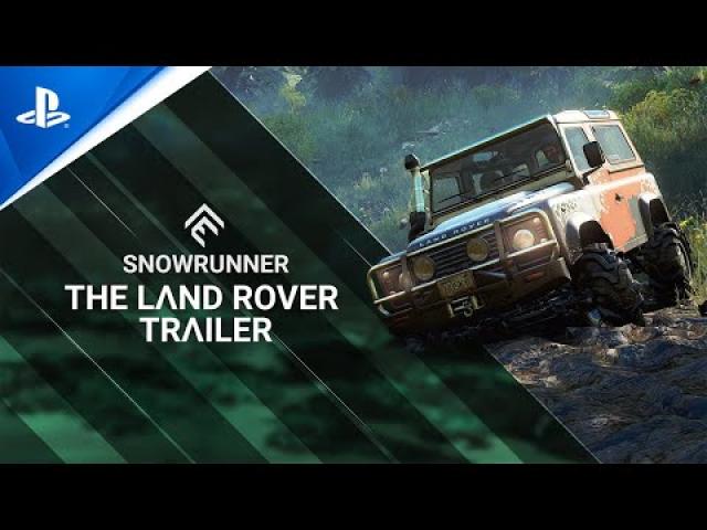 SnowRunner - The Land Rover Trailer | PS5 & PS4 Games
