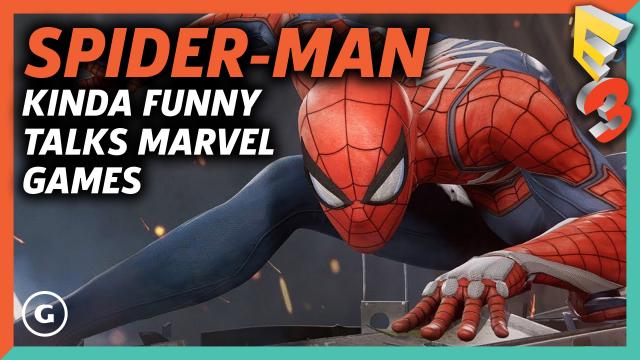 Kinda Funny Talks Spider-Man and Marvel Games  | E3 2017 GameSpot Show