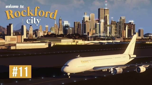 Cities Skylines: Rockford City - EP11 - International Airport layout!