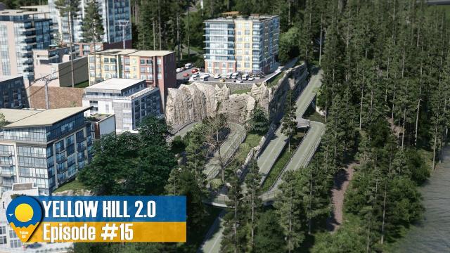 Cities Skylines: Yellow Hill 2.0 - Bike pathways in St. Peter | EP.15 | Y:8