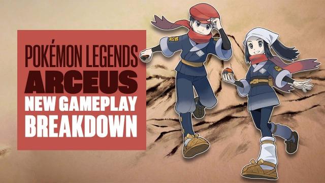 Pokemon Legends Arceus Gameplay Preview