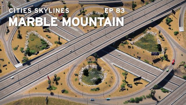 Desert Interchange | Cities Skylines: Marble Mountain 83