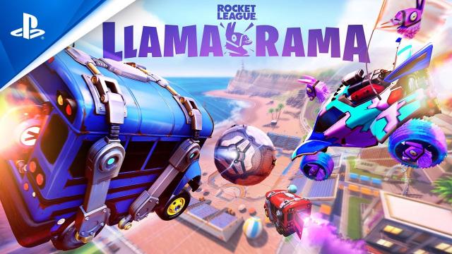 Rocket League x Fortnite - Llama-rama Crossover Event Trailer | PS4