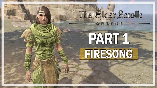 The Elder Scrolls Online | Firesong DLC Let's Play Part 1 - Galen