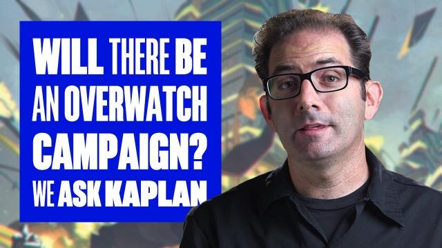 Will there be an Overwatch campaign? We ask Jeff Kaplan.