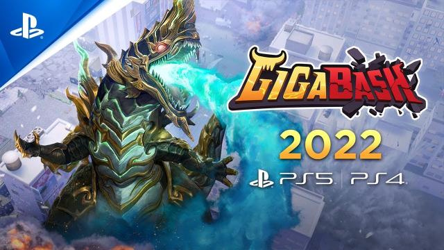 GigaBash - State of Play March 2022 Rawa Reveal Trailer | PS5, PS4