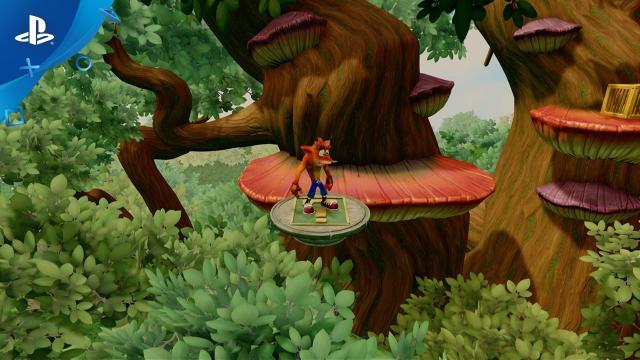 Crash Bandicoot N. Sane Trilogy - Hang Eight Level Playthrough Video | PS4