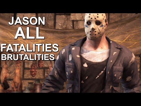 Mortal Kombat X Jason Voorhees Fatality Fatalities Brutalities