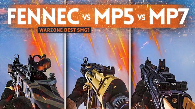 BEST SMG in Warzone for Season 4? (New Fennec vs MP5 vs MP7 Loadout)