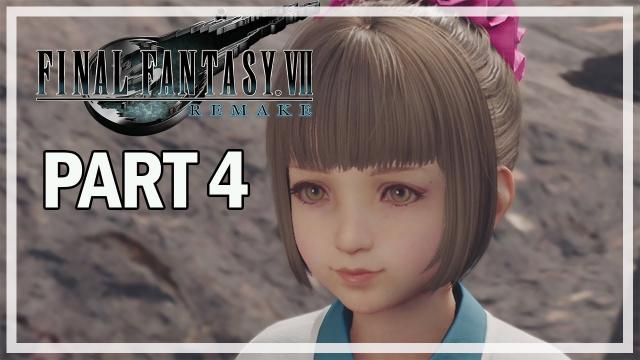 Final Fantasy 7 Remake Lets Play Part 4 - Lost Cats (Gameplay & Commentary)