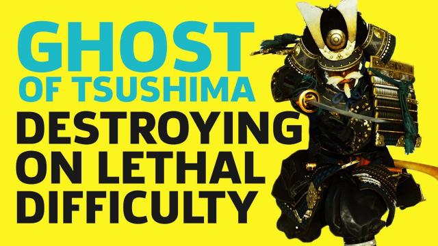 Ghost of Tsushima - Destroying Enemies On Lethal Difficulty