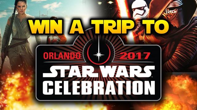 Win A Trip to Star Wars Celebration With Us! Experience Episode 8 and Battlefront 2 Reveals!
