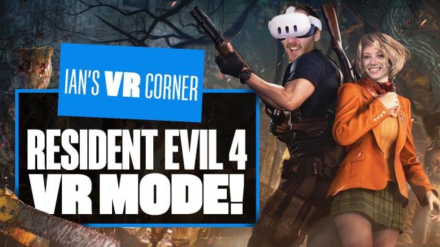 Let's Play Resident Evil 4 VR Mode PSVR2 Gameplay - IT'S FINALLY HERE OMG!!! - Ian's VR Corner