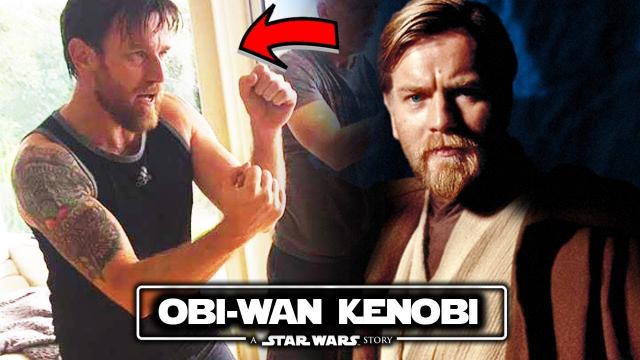 Ewan McGregor Training For Obi-Wan Kenobi Movie!  New Tease?! - Obi-Wan Kenobi Movie News
