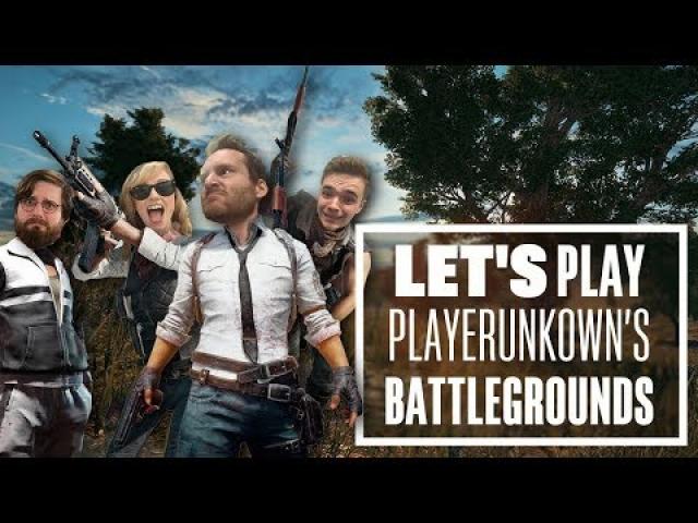Let's Play PUBG gameplay with Chris, Aoife, Johnny and Ian - Let's Four Play!