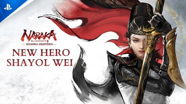 Naraka: Bladepoint - New Hero: Shayol Wei Gameplay Trailer | PS5 Games