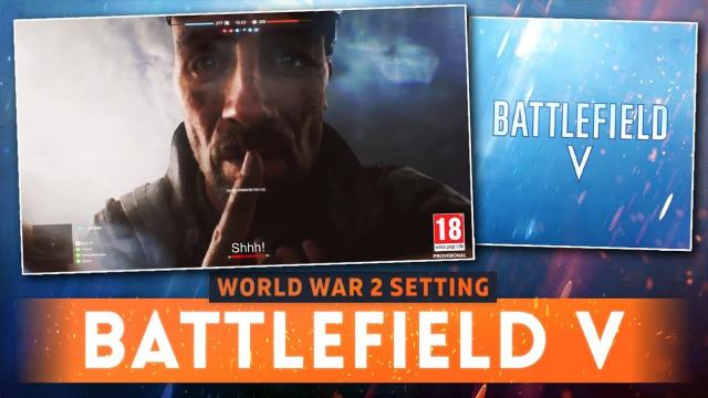 BATTLEFIELD V: World War 2 Setting Confirmed From TEASER TRAILER! (Battlefield 5 Teaser Trailer)