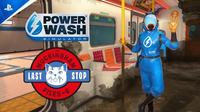 PowerWash Simulator - The Muckingham Files Part 6 Launch Trailer | PS5 & PS4 Games