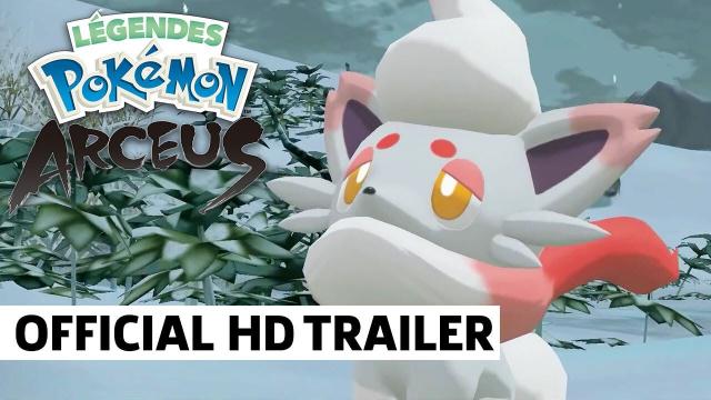 Pokémon Legends: Arceus | Hisuian forms of Zorua and Zoroark Trailer