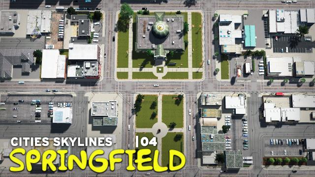 Town Hall | Cities Skylines: Springfield 04