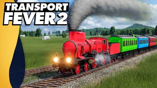 It's an RGB TRAIN! | Transport Fever 2 (Part 14)
