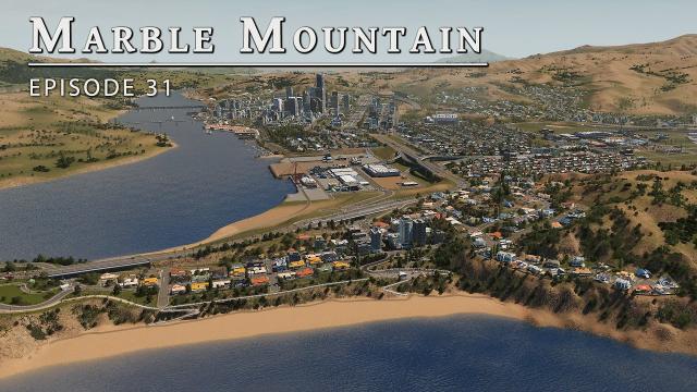City Meets Coast - Cities Skylines: Marble Mountain EP 31