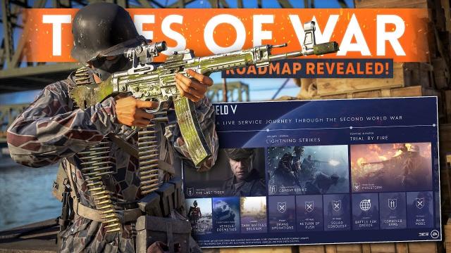 TIDES OF WAR ROADMAP REVEALED! - Battlefield 5 Post-Launch Content (Maps, Weapons & Firestorm BR)