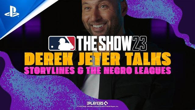 MLB The Show 23 - Derek Jeter Talks Storylines & The Negro Leagues | PS5 & PS4 Games