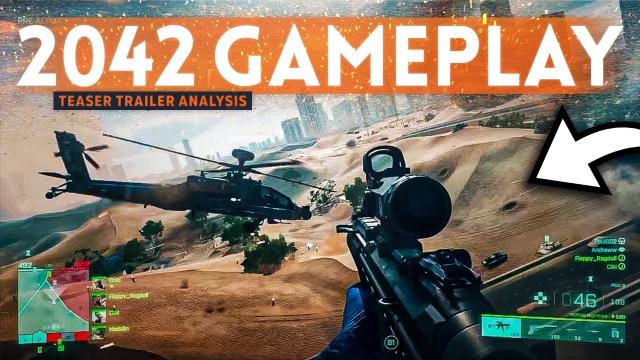 NEW Battlefield 2042 Multiplayer Gameplay Teaser Analysis!