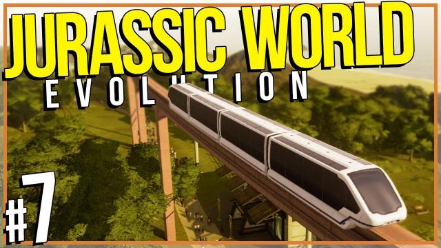 Jurassic World: Evolution | MONORAIL (#7)